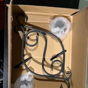 PartyLite Scroll Wrought Iron Wall Sconce P0121 Votive Candle